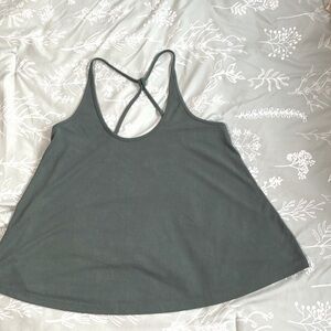 Old navy sage green swing tank size xs